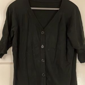 Black Long Cardigan